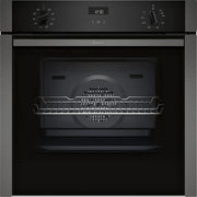 Neff N50 Slide and Hide Built in Single Oven - Graphite-Grey | B3ACE4AG3B