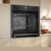 Neff N50 Slide and Hide Built in Single Oven - Graphite-Grey | B3ACE4AG3B