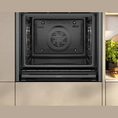 Neff N70 Slide and Hide Built-In Electric Single Oven - Graphite Grey | B54CR71G0B