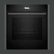 Neff N70 Slide and Hide Built-In Electric Single Oven - Graphite Grey | B54CR71G0B