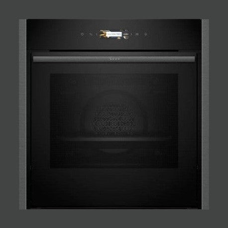 Neff N70 Slide and Hide Built-In Electric Single Oven - Graphite Grey | B54CR71G0B