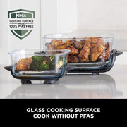 Ninja CRISPi 4in1 Portable Glass Air Fryer - Blue | FN101UKGY