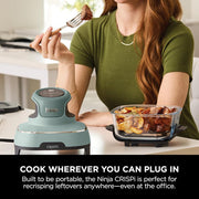 Ninja CRISPi 4in1 Portable Glass Air Fryer - Stone | FN101UKST
