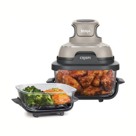 Ninja CRISPi 4in1 Portable Glass Air Fryer - Stone | FN101UKST