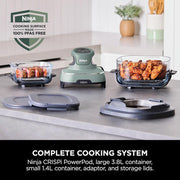 Ninja CRISPi 4in1 Portable Glass Air Fryer - Stone | FN101UKST