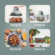 Ninja CRISPi 4in1 Portable Glass Air Fryer - Stone | FN101UKST