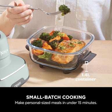 Ninja CRISPi 4in1 Portable Glass Air Fryer - Stone | FN101UKST