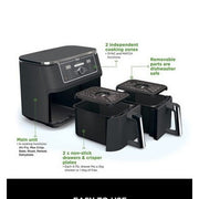 Ninja Foodi MAX 9.5L Dual Zone Air Fryer|AF400UK