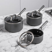 Ninja Foodi Zerostick 3-Piece Saucepan Set | C33000UK