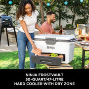 Ninja FrostVault 47L Hard Cooler - Cloud White | FB151UKWH