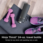 Ninja Thirsti 530ml Travel Bottle Grey | DW1801EUUKGY