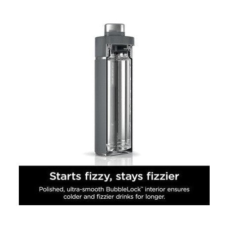 Ninja Thirsti 530ml Travel Bottle Grey | DW1801EUUKGY