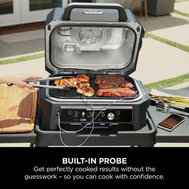 Ninja Woodfire Pro Connect XL Electric BBQ Grill & Smoker | OG901UK