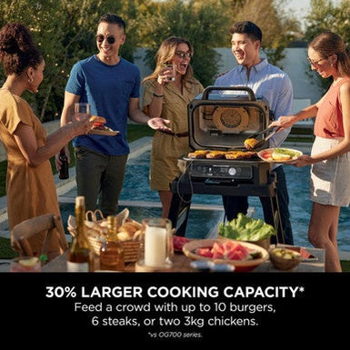 Ninja Woodfire Pro Connect XL Electric BBQ Grill & Smoker | OG901UK