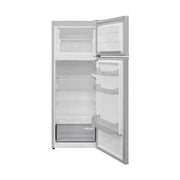 NordMende 54cm Freestanding 144cm Top Mount Low Frost Fridge Freezer - Silver | RFF266SL