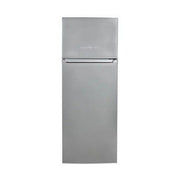 NordMende 54cm Freestanding 144cm Top Mount Low Frost Fridge Freezer - Silver | RFF266SL