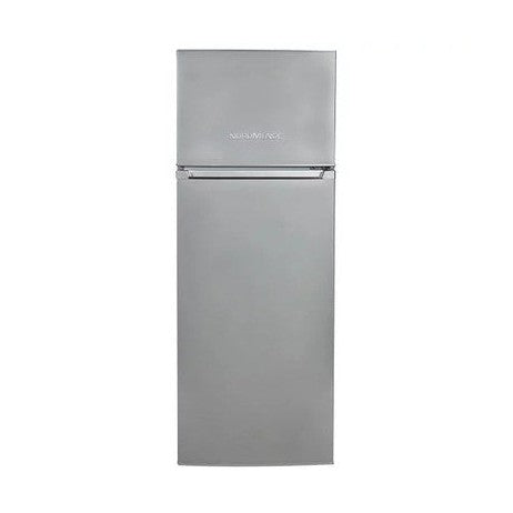 NordMende 54cm Freestanding 144cm Top Mount Low Frost Fridge Freezer - Silver | RFF266SL