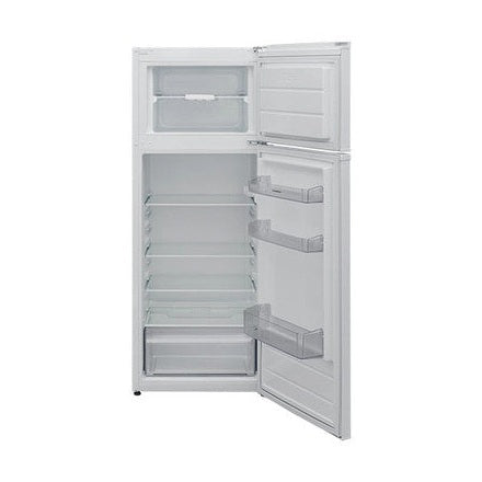 NordMende 54cm Freestanding 144cm Top Mount Low Frost Fridge Freezer White | RFF266WH