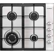 NordMende 60cm 4 Burner Gas Hob - Stainless Steel | HGX603IX