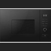 PowerPoint 20 Litre Black Glass Built In Microwave | P19820INTBG