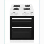 PowerPoint 60cm Double Cavity with Solid Top Hob White | P06E2S1W