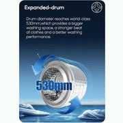 PowerPoint 8/5kg Washer Dryer - White | P328514MLW-B