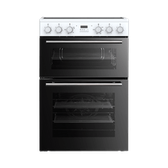 Powerpoint 60cm Double Cavity Cooker With Double Oven & Ceramic Hob | P06C2MDWH