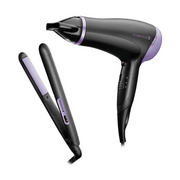 Remington Style Essentials Gift Set - Hair Dryer and Straightener | D3016GP