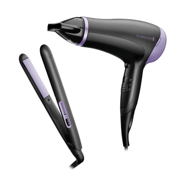 Remington Style Essentials Gift Set - Hair Dryer and Straightener | D3016GP