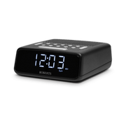 Roberts Ortus FM Clock Radio - Black | ORTUSFMBK