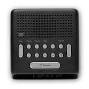 Roberts Ortus FM Clock Radio - Black | ORTUSFMBK