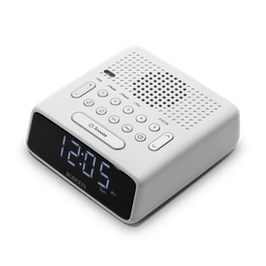 Roberts Ortus FM Clock Radio - White | ORTUSFMW
