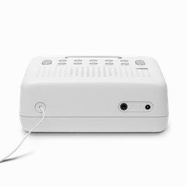 Roberts Ortus FM Clock Radio - White | ORTUSFMW