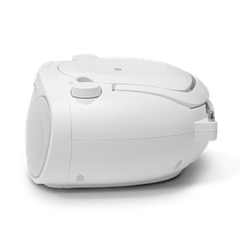 Roberts Zoombox FM Radio and CD Player - White | ZOOMBOXFMW