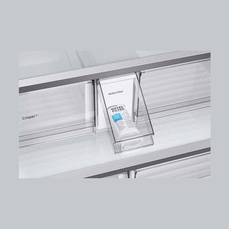 Samsung Bespoke French Style Fridge Freezer with Autofill Water Pitcher - Silver | RF24BB620ES9EU