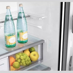 Samsung Bespoke French Style Fridge Freezer with Autofill Water Pitcher - Silver | RF24BB620ES9EU
