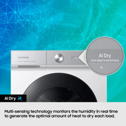 Samsung Series 6 AI Energy 9KG Condenser Tumble Dryer - Black | DV90DG6845LBU1