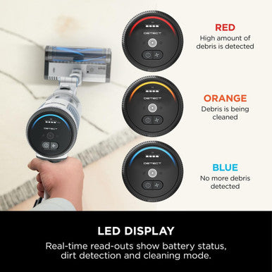 Shark Detect Clean & Empty Cordless Pet Vacuum Cleaner | IW4621UKT