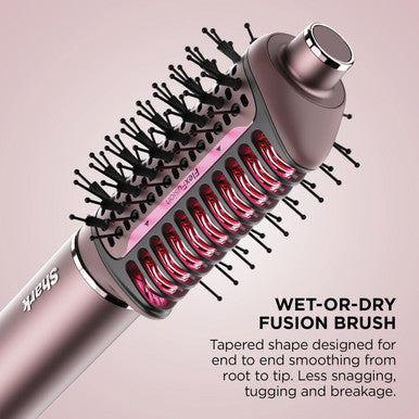Shark FlexFusion Straight 5-in-1 Air Styler & Dryer & Ceramic Straightener with Case | HD652SUK