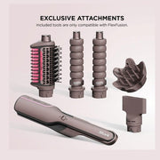 Shark FlexFusion Straight 5-in-1 Air Styler & Dryer & Ceramic Straightener with Case | HD652SUK