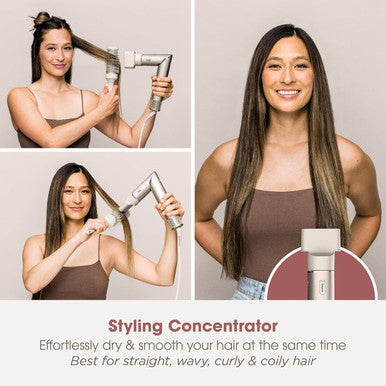 Shark FlexStyle 4 in 1 Air Styler & Hair Dryer For Straight & Wavy Hair - Stone | HD436SLUK