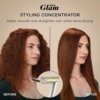 Shark Glam Ceramic & Air Styling and Drying System with Diffuser | HD6052SUK