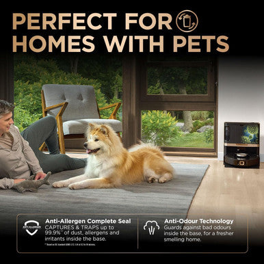 Shark PowerDetect NeverTouch 2-in-1 Self-Empty & Self-Refill Robot Vacuum & Mop | RV2800YEUK