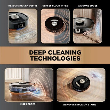 Shark PowerDetect NeverTouch 2-in-1 Self-Empty & Self-Refill Robot Vacuum & Mop | RV2800YEUK