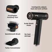 Shark SpeedStyle Pro 3-in-1 High-Velocity Hair Dryer System for Straight & Wavy Hair | HD731UK