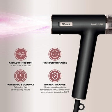 Shark SpeedStyle Pro 5-in-1 High-Velocity Hair Dryer System | HD752UK