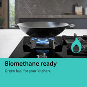 Siemens IQ500 Gas Hob 75cm Tempered Glass - Black | EP7A6QB90