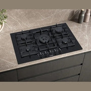 Siemens IQ500 Gas Hob 75cm Tempered Glass - Black | EP7A6QB90
