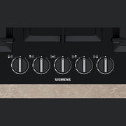 Siemens IQ500 Gas Hob 75cm Tempered Glass - Black | EP7A6QB90