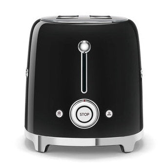 SMEG 50's Style Toaster Black | TSF01BLUK